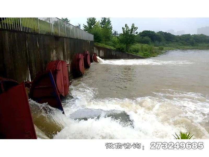 广平灌溉渠首潮门拍门