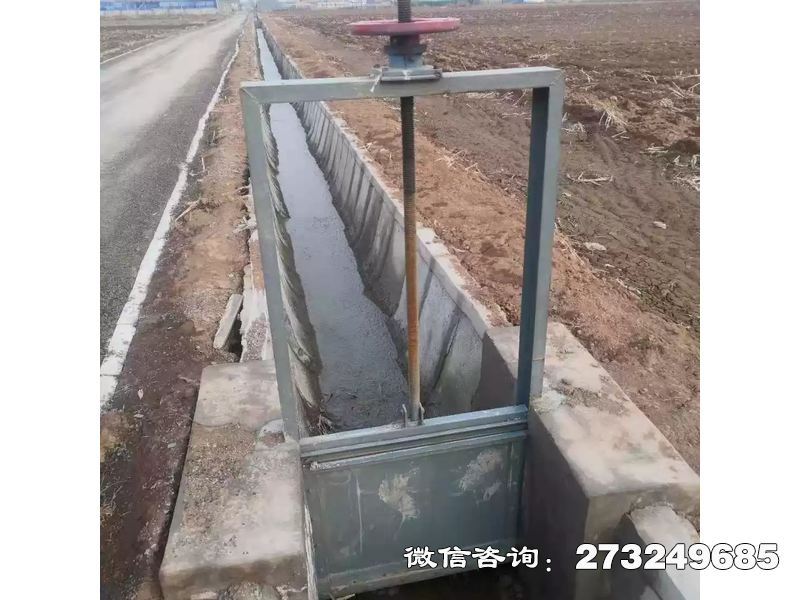 徐汇抗磨钢制含沙闸门