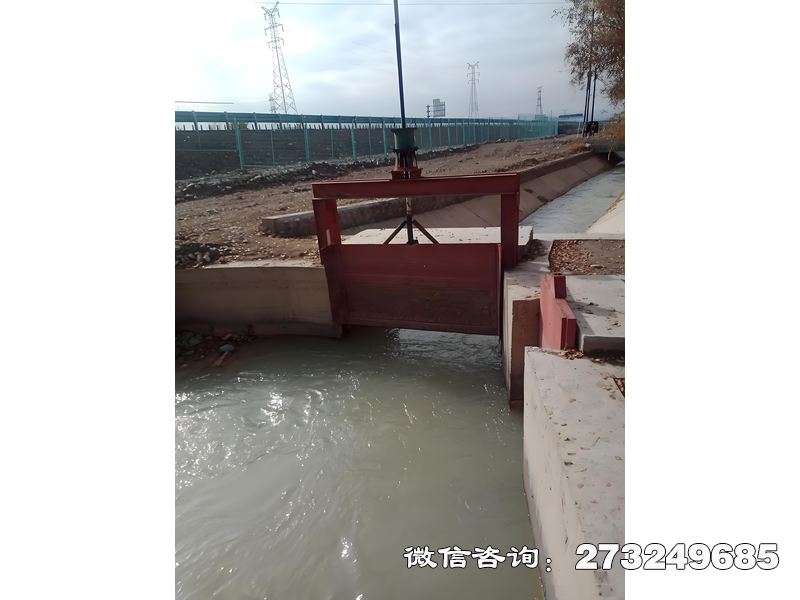 徐汇河道交汇处闸