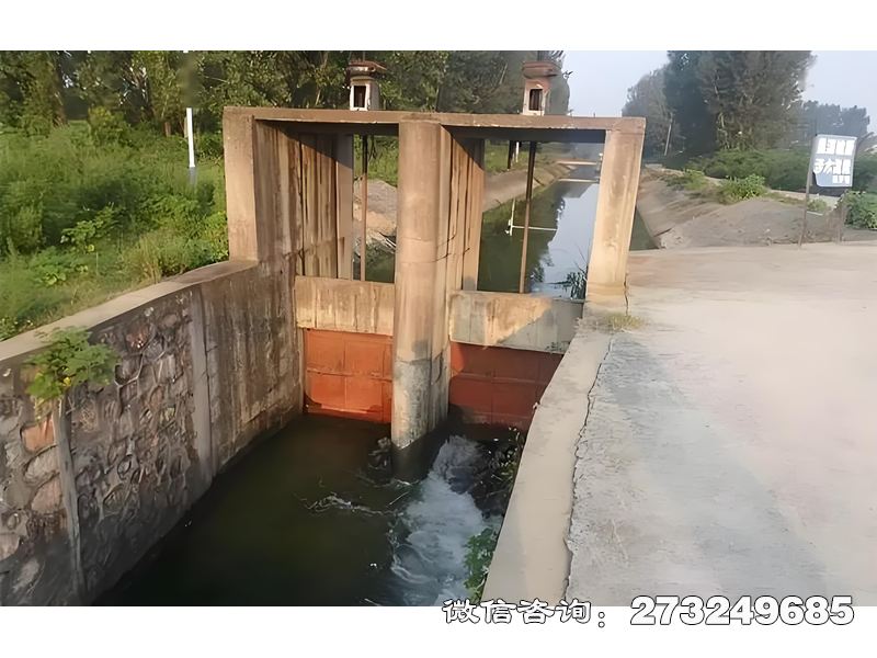 上海水渠溢流闸