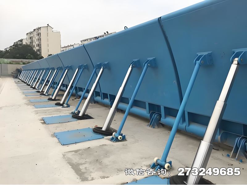 徐汇河道景观钢坝