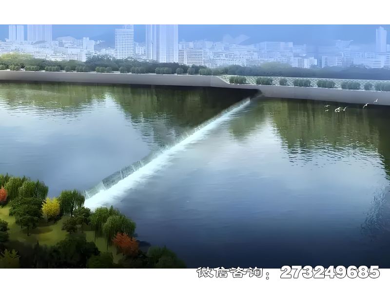 徐汇湖泊生态调控坝