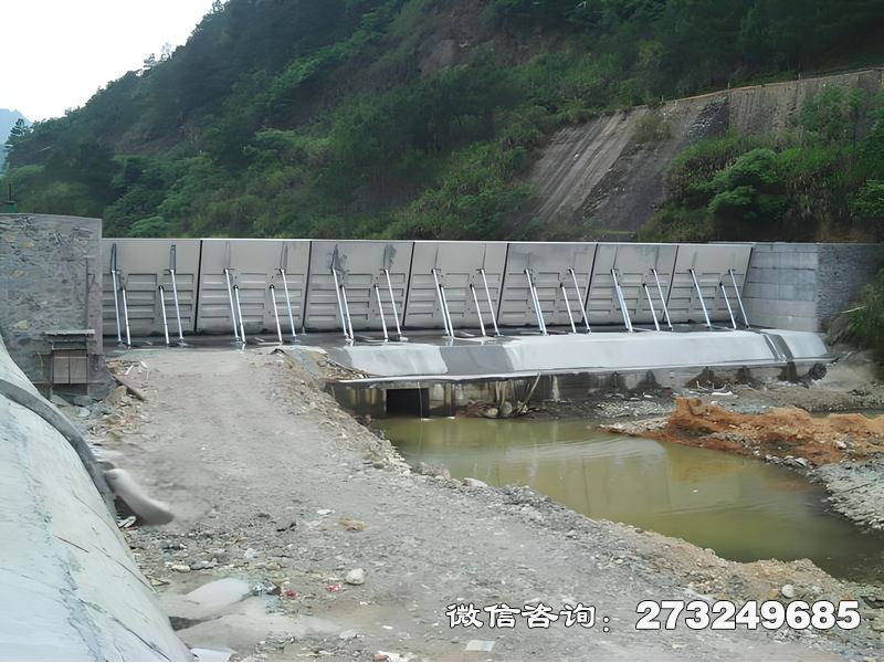 徐汇城市水系钢坝闸