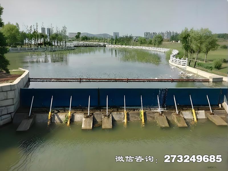 徐汇城市景观瀑布坝