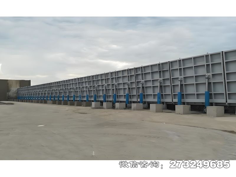 徐汇湿地生态翻板坝