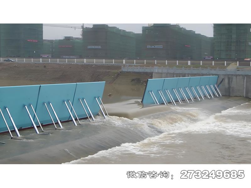 徐汇城市河道生态岸线坝