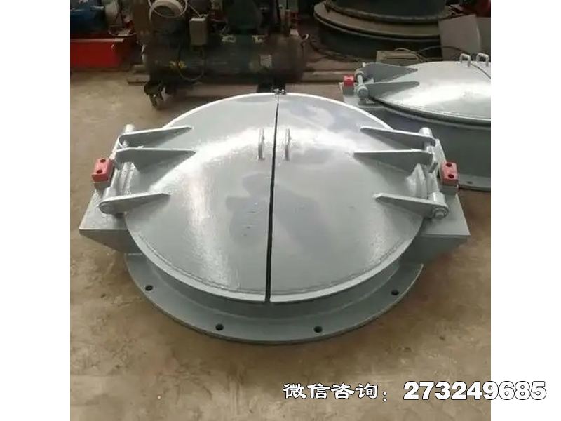 吐鲁番地区铸铁圆型导流拍门