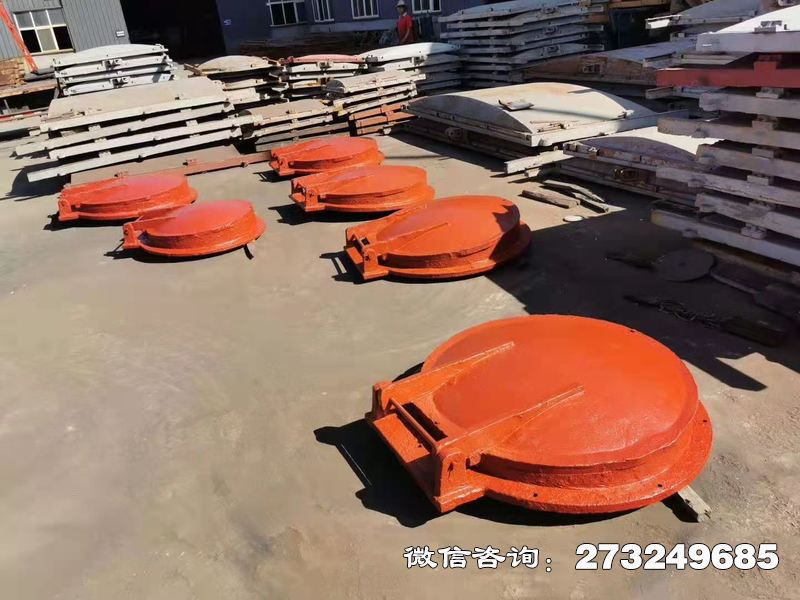 徐汇铸铁圆型管道拍门