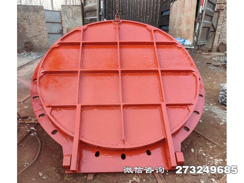徐汇铸铁圆形污水提升泵站拍门