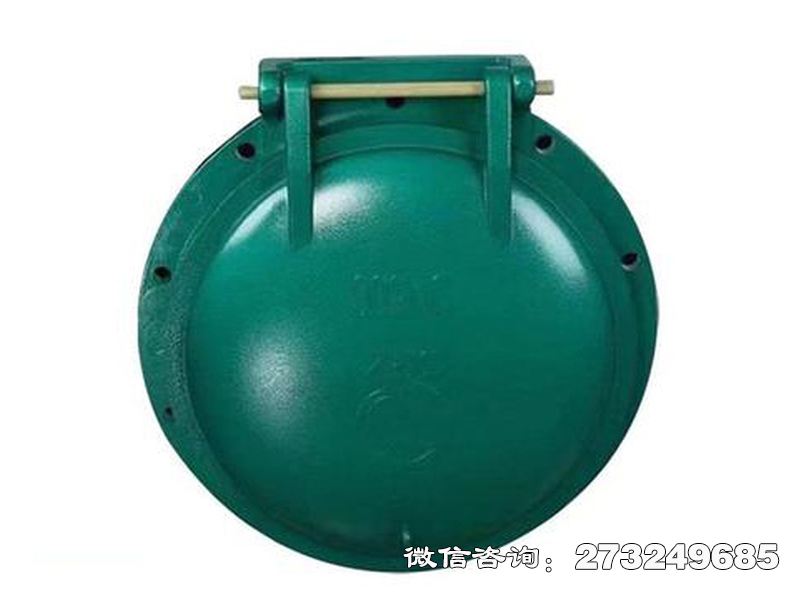 徐汇铸铁圆型潮汐防倒灌拍门