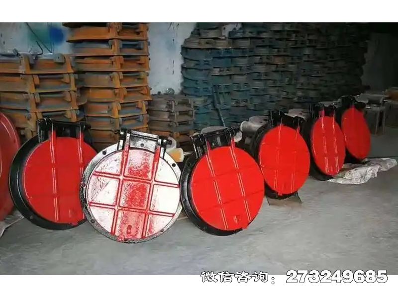 吐鲁番地区铸铁圆形调节水位拍门