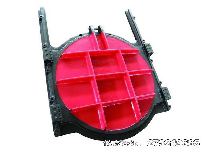 自流井调节铸铁方渠挡水闸