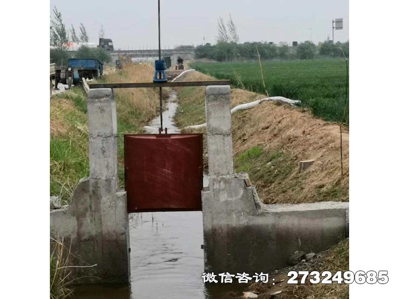 广平小渠道铸铁闸门
