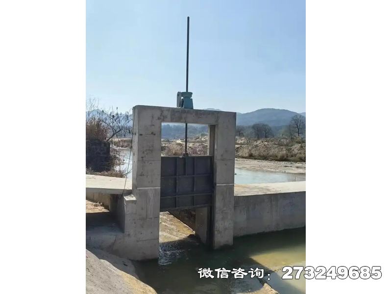 徐汇水渠铸铁方形止水门